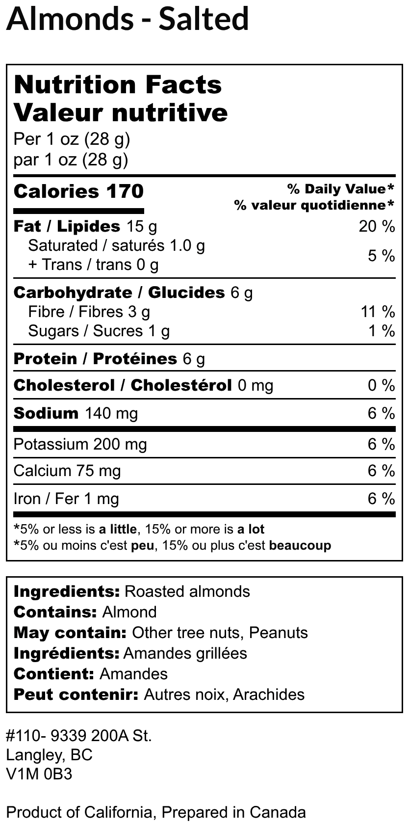 Almonds - Salted - Image 2