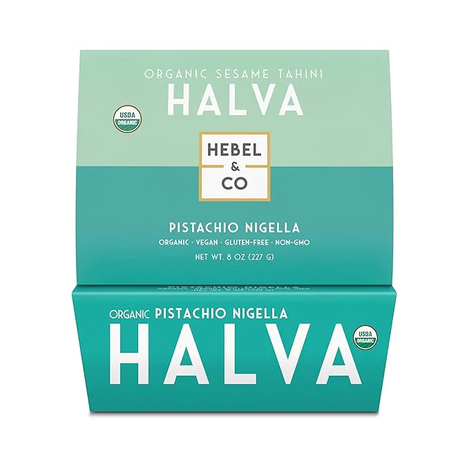Organic Sesame Halva - Pistachio Nigella