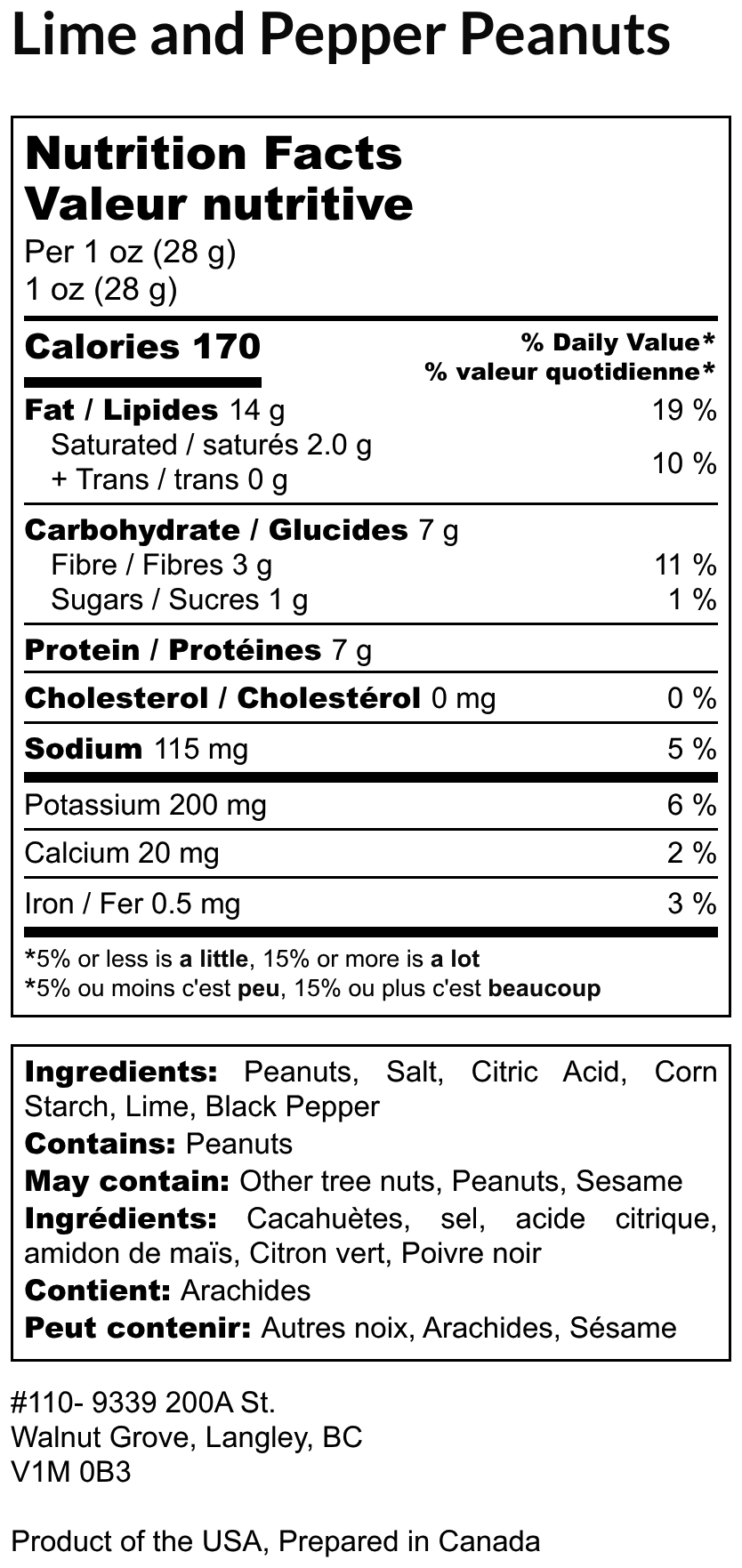 Peanuts - Lime & Pepper - Image 2