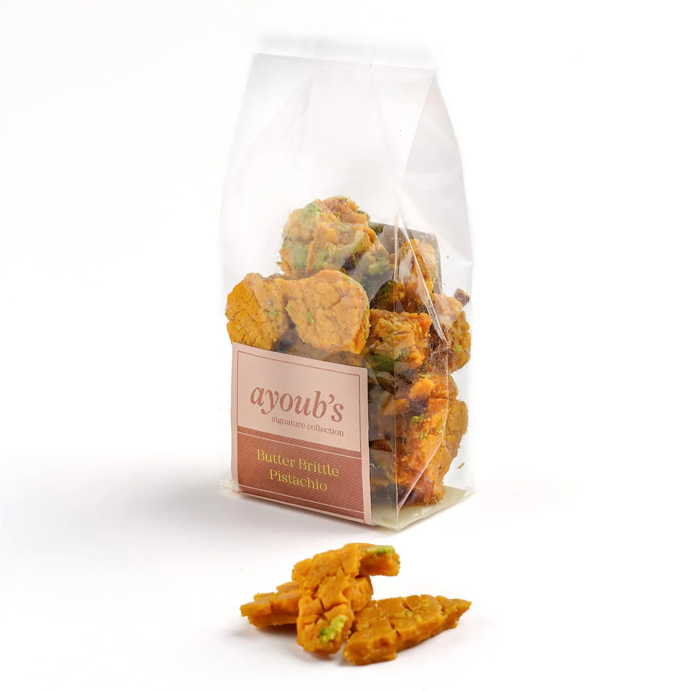 Pistachio Butter Brittle ( Sohan )